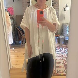 COS Oversized Bat Wing Poncho Style Top OS